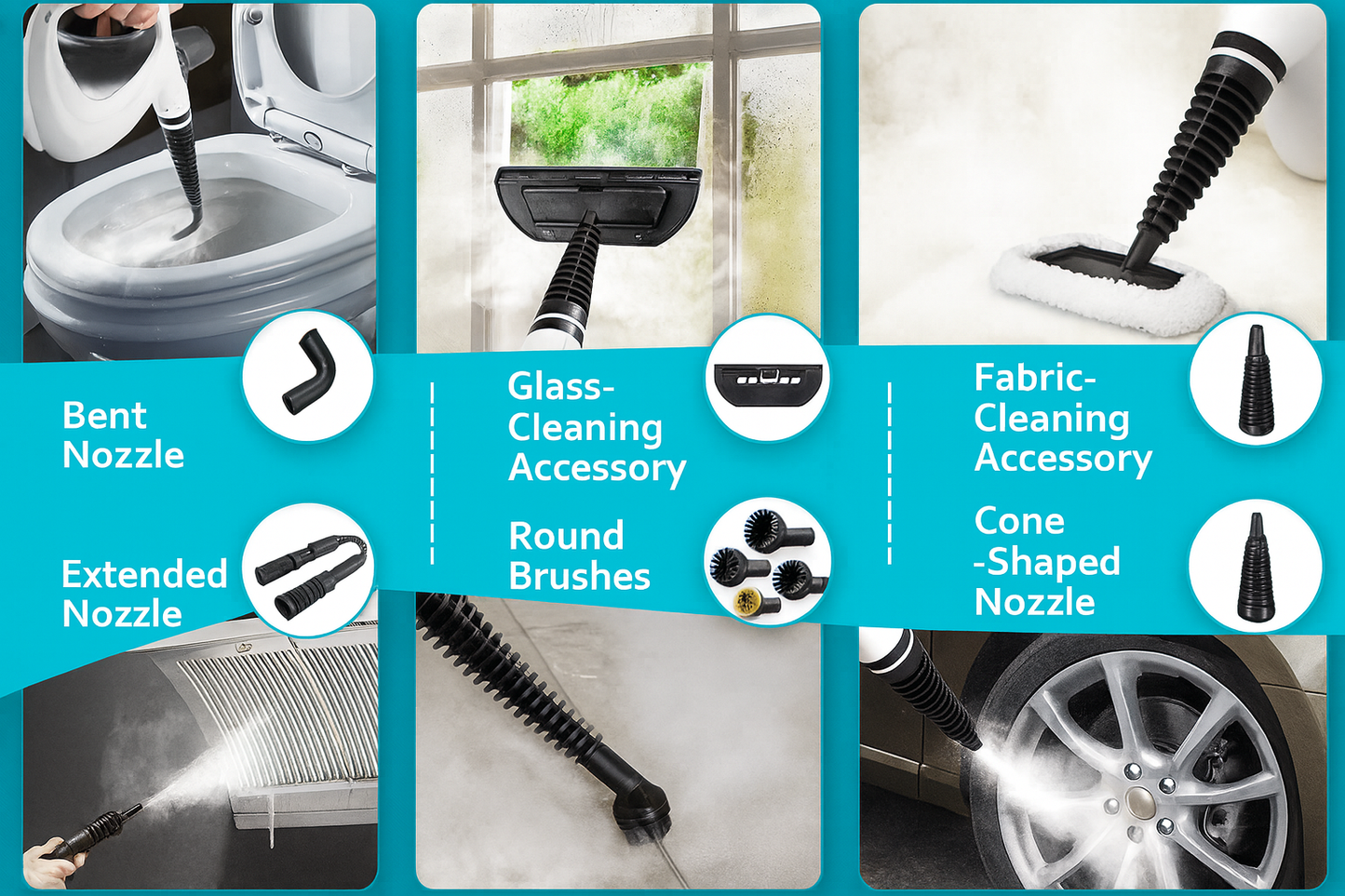 The SteamPro Handheld Cleaner by PrimeJet
