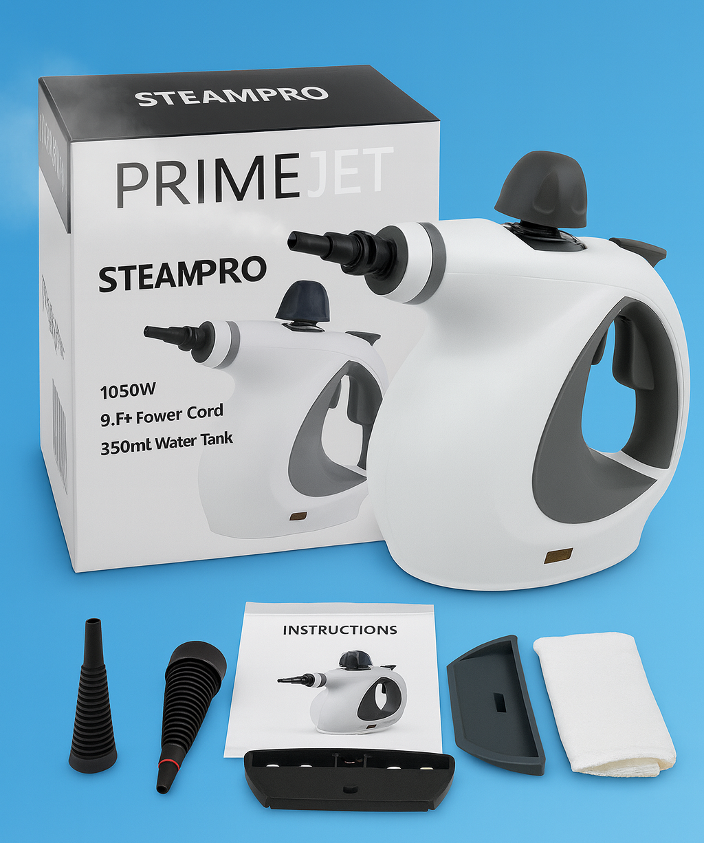 The SteamPro Handheld Cleaner by PrimeJet